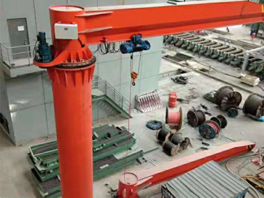 360 度回転 JIB クレーン