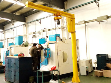 360度回転カンチレバークレーン