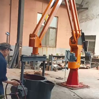 Hand-Wheel Casting Manipulator for Foundry Metal