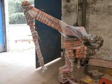 ベトナムで顧客が注文したマニュファイターは配達の準備ができています。